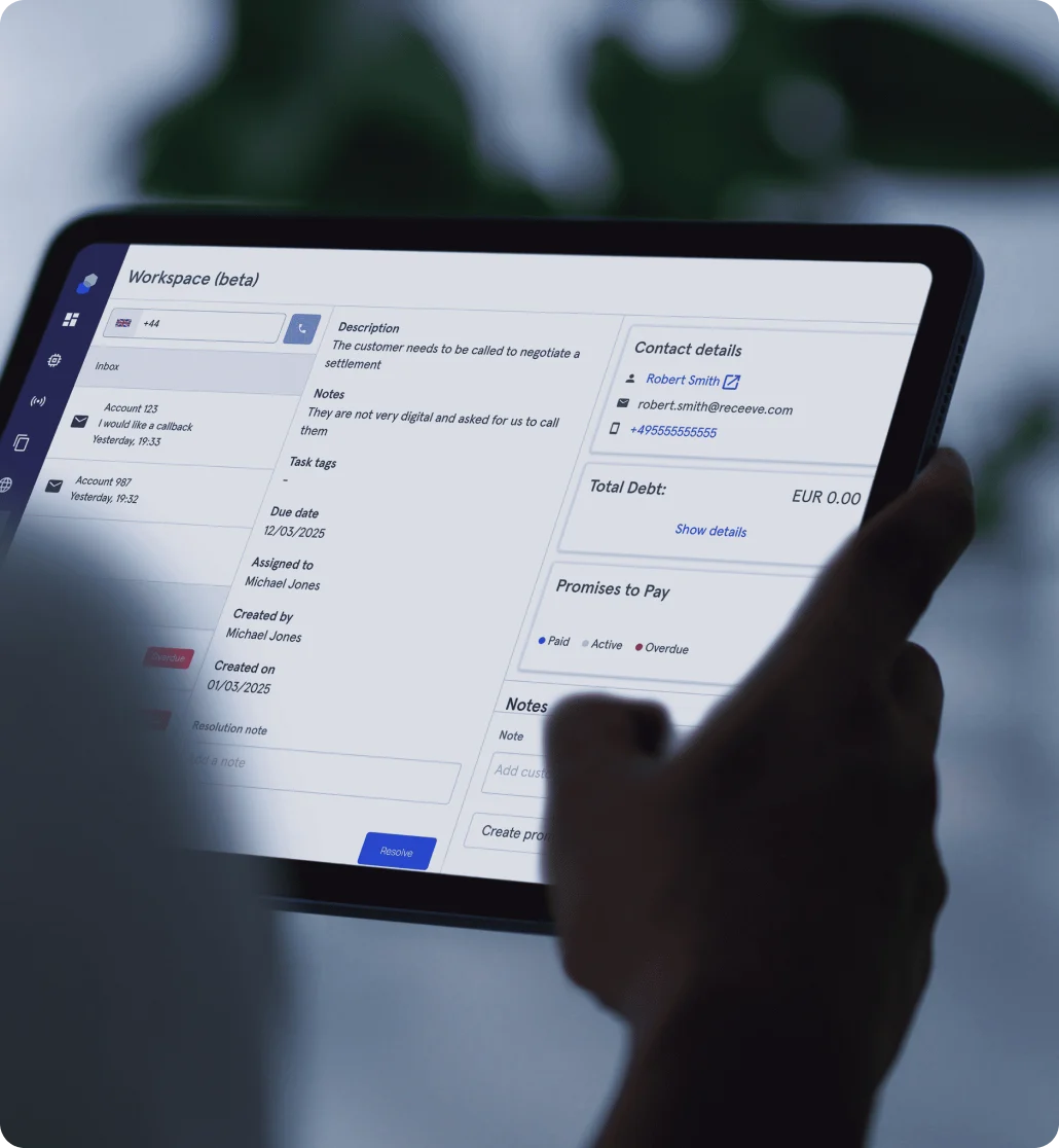 Receeve illustration